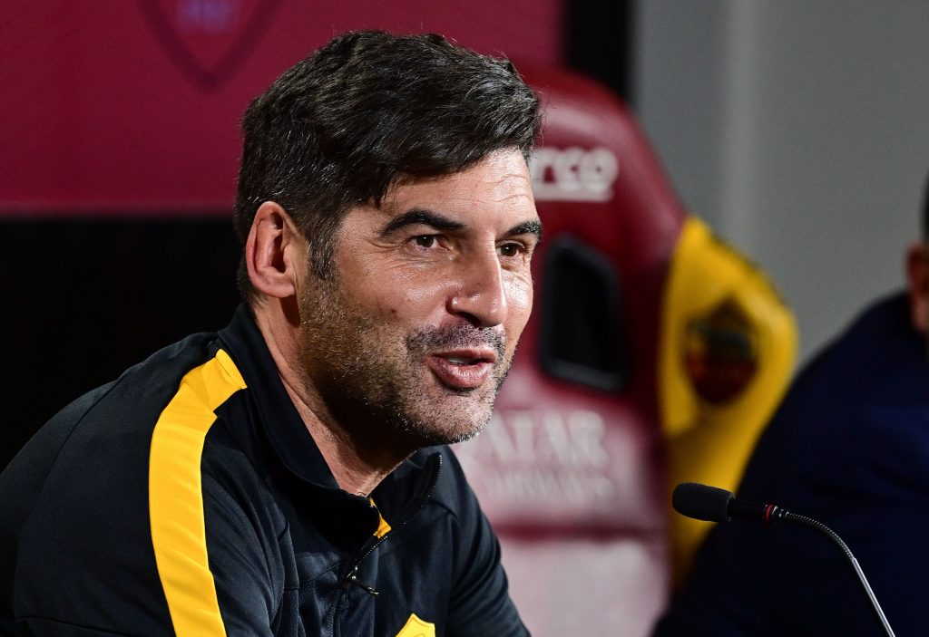 AS Roma, conferenza stampa di Paulo Fonseca