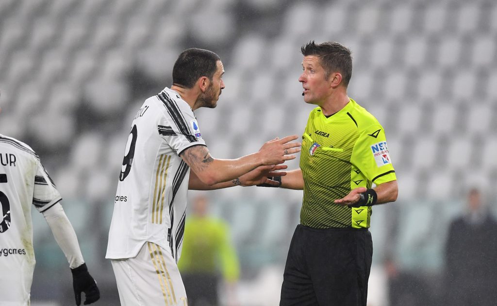 Bonucci Orsato Juventus  v AS Roma - Serie A