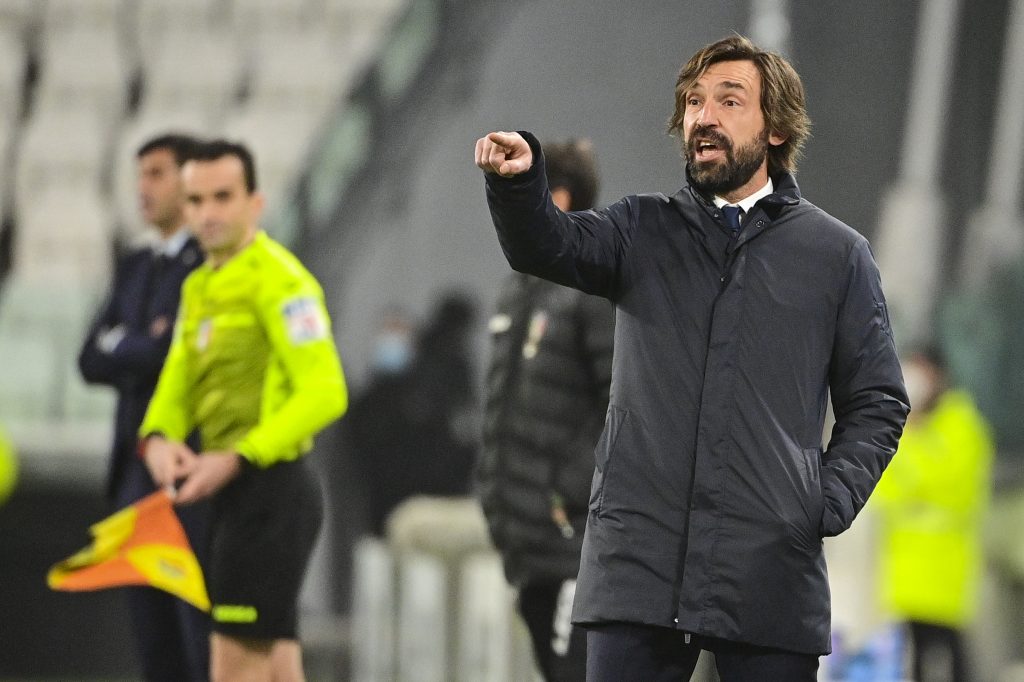 Pirlo Juventus vs Roma - Serie A TIM 2020/2021