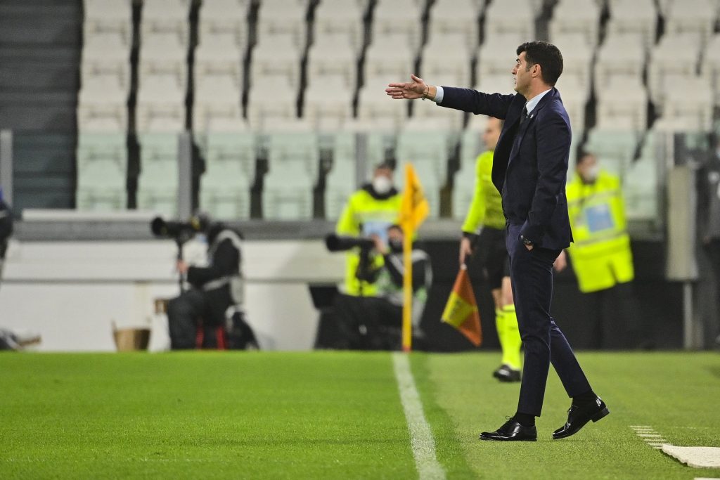 Fonseca Juventus vs Roma - Serie A TIM 2020/2021