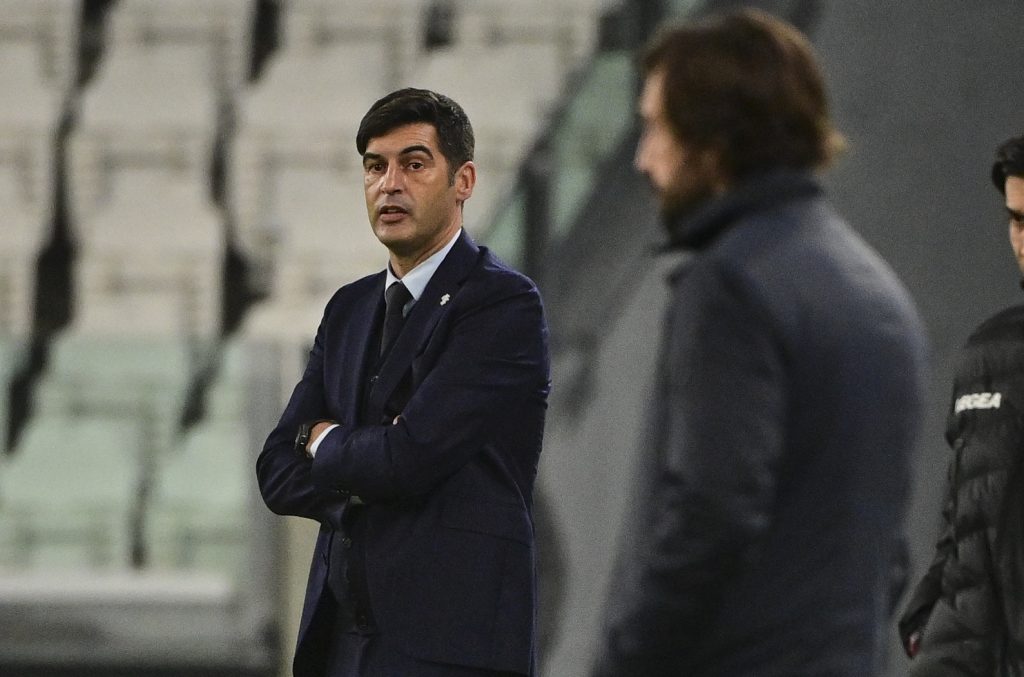 Fonseca Juventus vs Roma - Serie A TIM 2020/2021