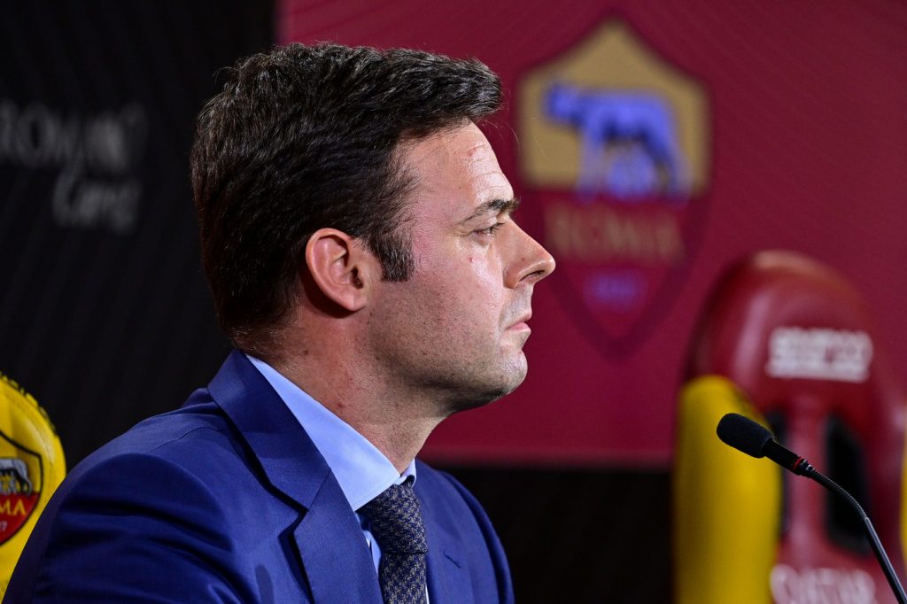 AS Roma, conferenza stampa di Tiago Pinto, general manager dell'area sportiva