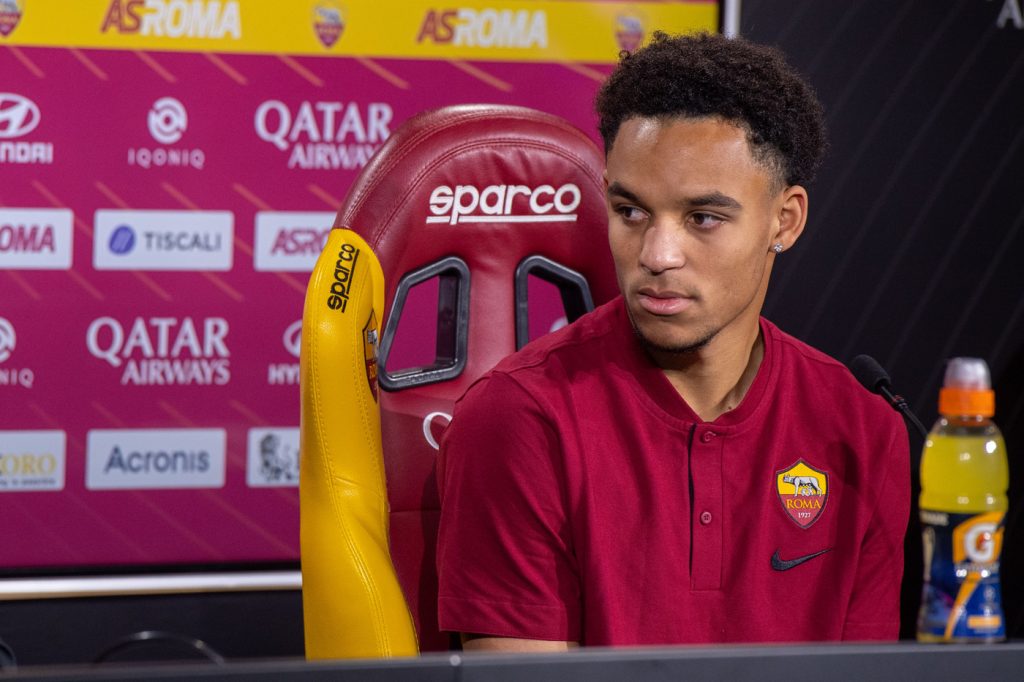 AS Roma, la prima conferenza stampa del nuovo giocatore Bryan Reynolds