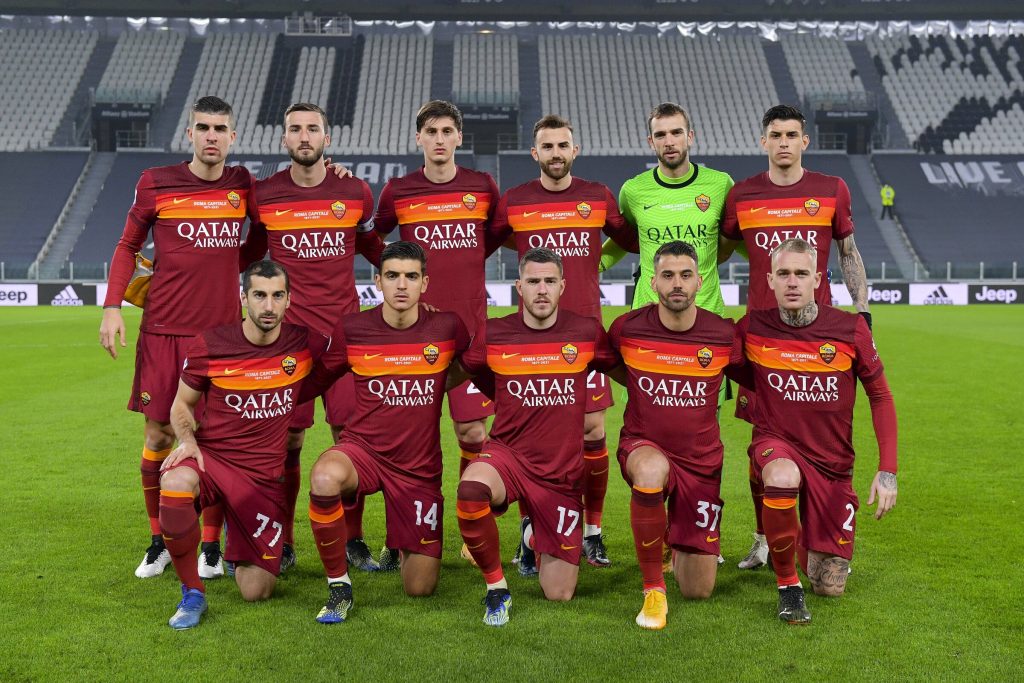 Roma squadra Juventus vs Roma - Serie A TIM 2020/2021