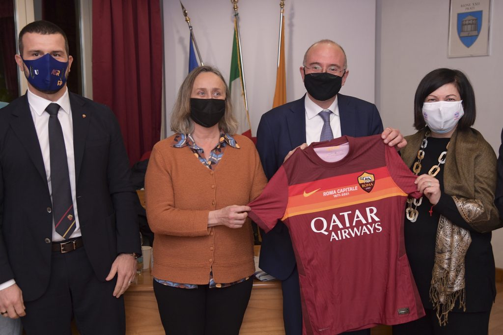 scalera pastorella alfonsi lasalvia L'ASRoma celebra l'anniversario dei 150 anni di Roma Capitale.