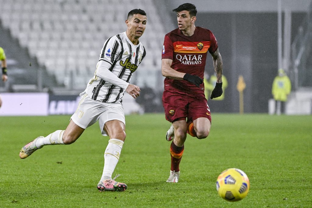 Ibanez Ronaldo Juventus vs Roma - Serie A TIM 2020/2021