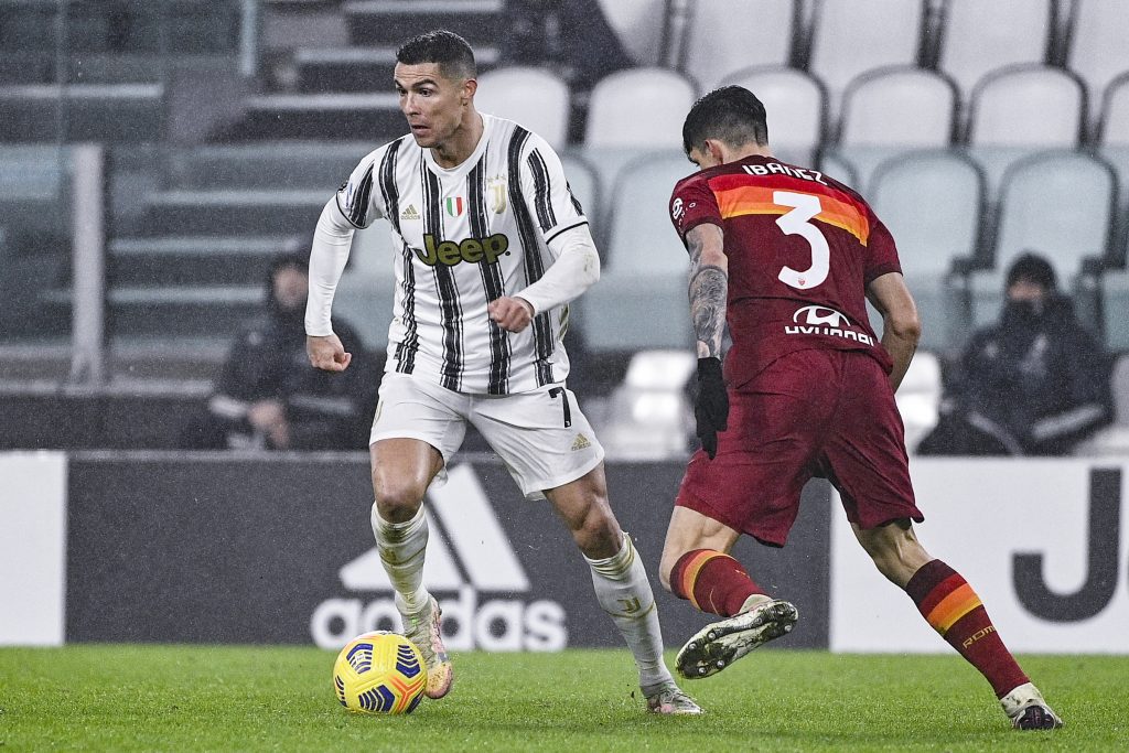 Ibanez Ronaldo Juventus vs Roma - Serie A TIM 2020/2021