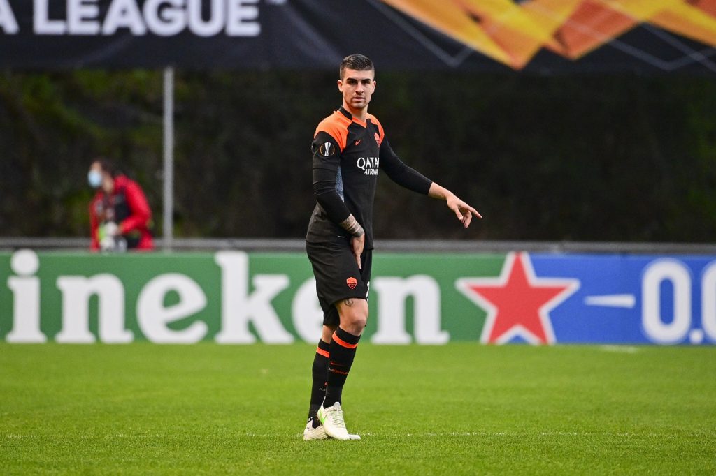 Mancini Sporting Braga vs Roma - Europa League, sedicesimi di finale
