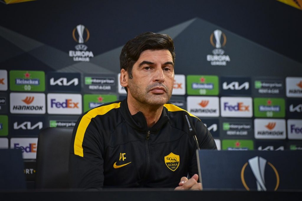 Fonseca conferenza stampa europa league braga