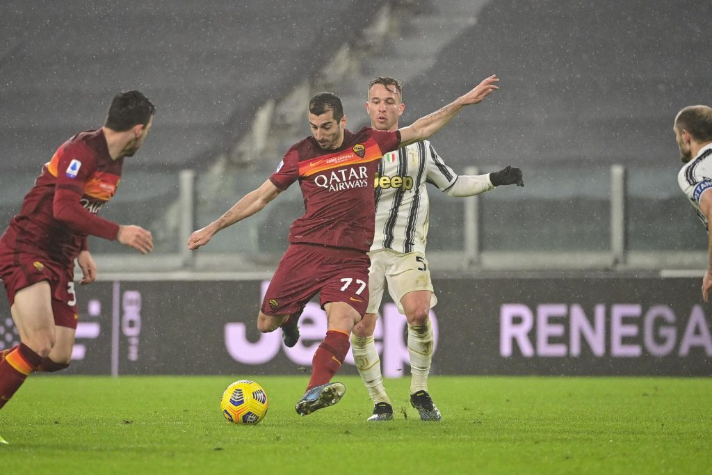 Mkhitaryan Juventus Roma