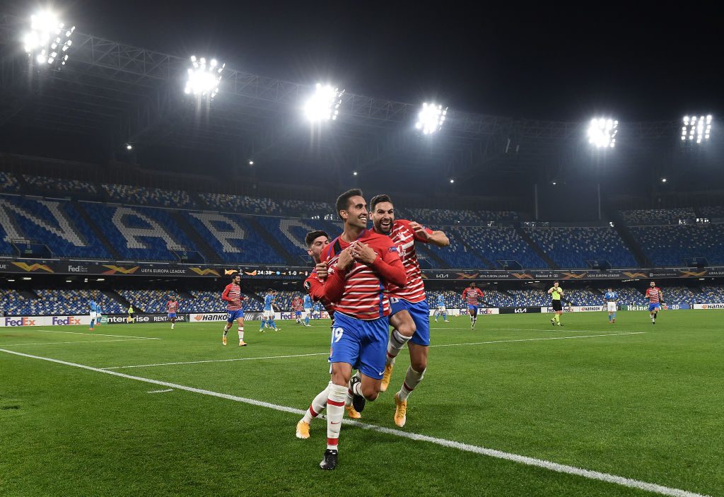 SSC Napoli v Granada CF  - UEFA Europa League Round Of 32 Leg Two