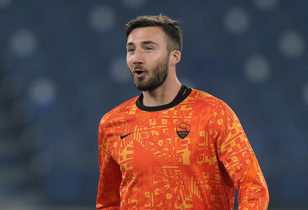 Cristante AS Roma v Sporting Braga  - UEFA Europa League Round Of 32 Leg Two