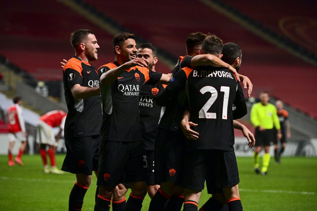 M<yoral gol Sporting Braga vs Roma - Europa League, sedicesimi di finale