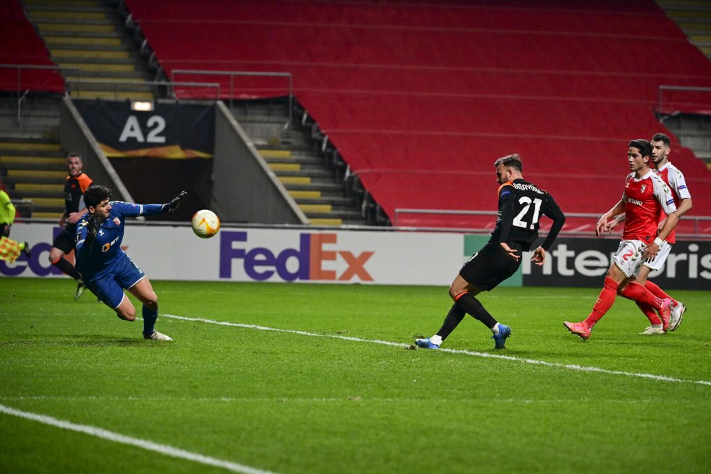 Mayoral Gol Braga-Roma
