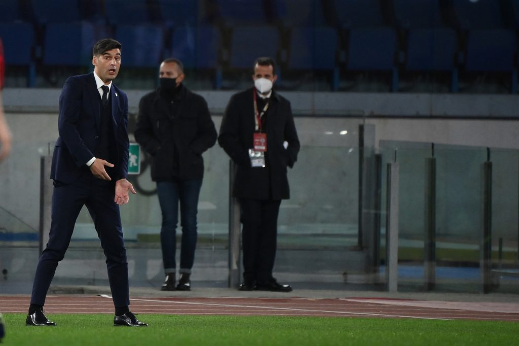 fonseca Roma vs Milan - Serie A TIM 2020/2021