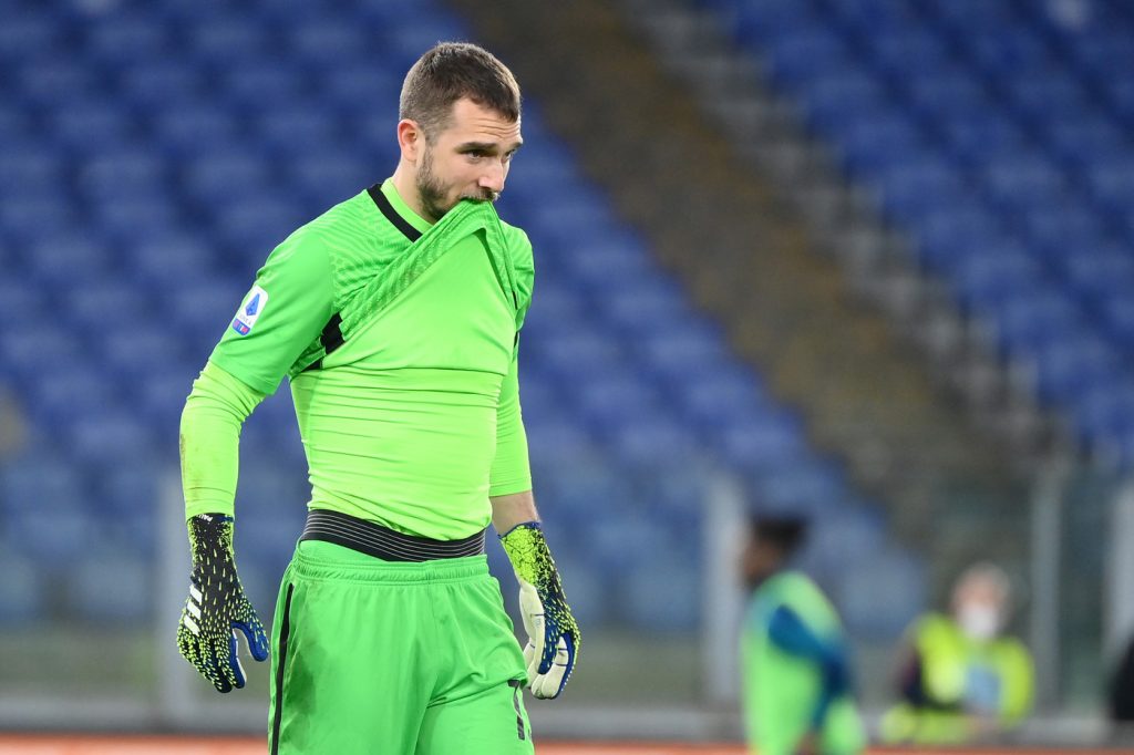 pau lopez Roma vs Milan - Serie A TIM 2020/2021