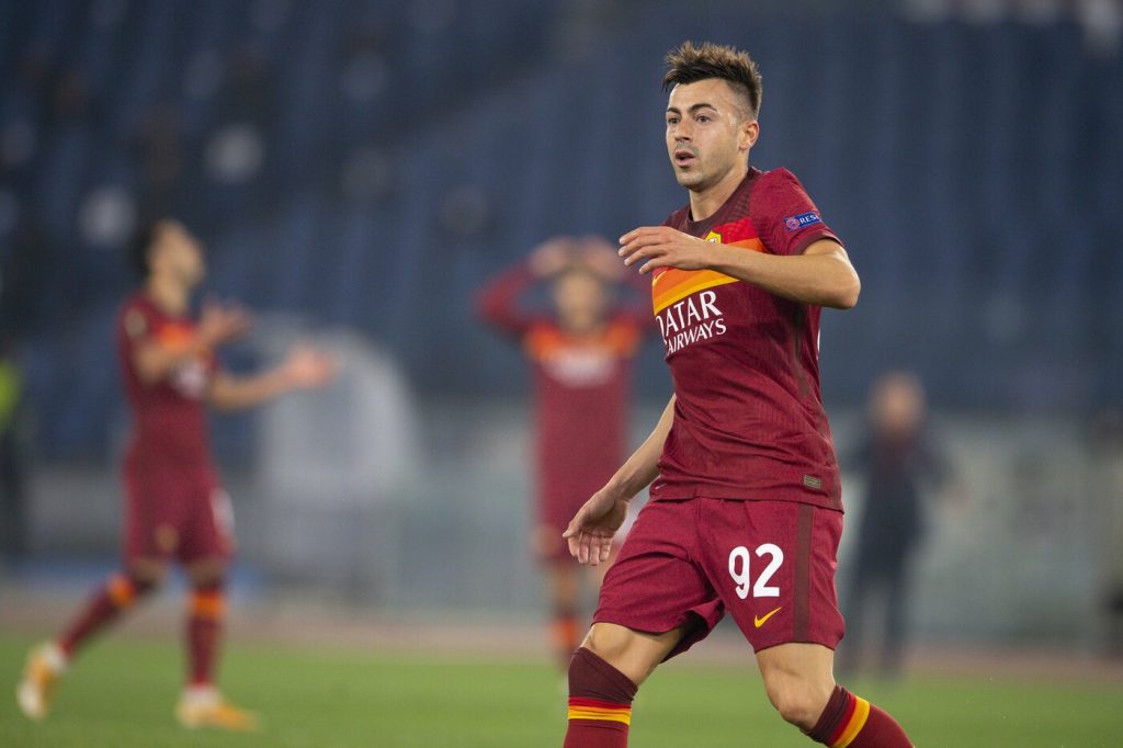 El Shaarawy Roma vs Braga - Europa League 2020/2021