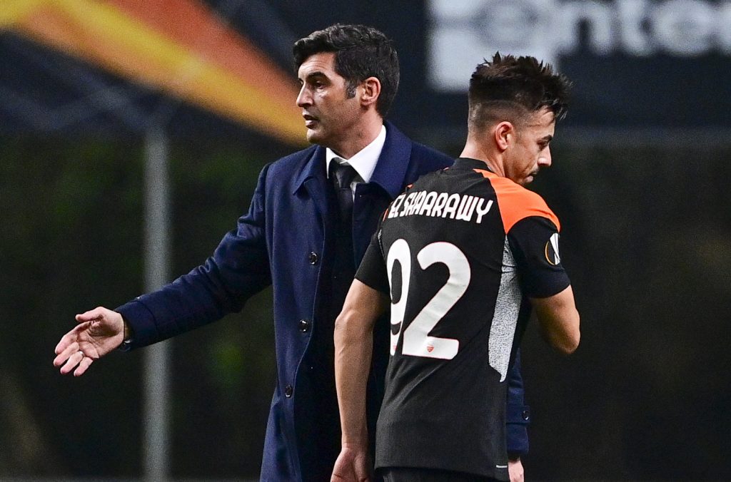Fonseca El Shaarawy Sporting Braga vs Roma - Europa League, sedicesimi di finale