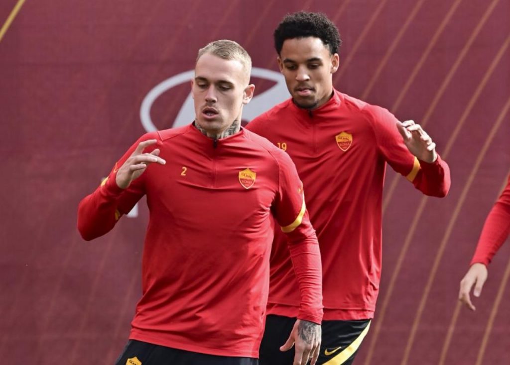 roma-allenamento-trigoria-karsdorp-reynolds