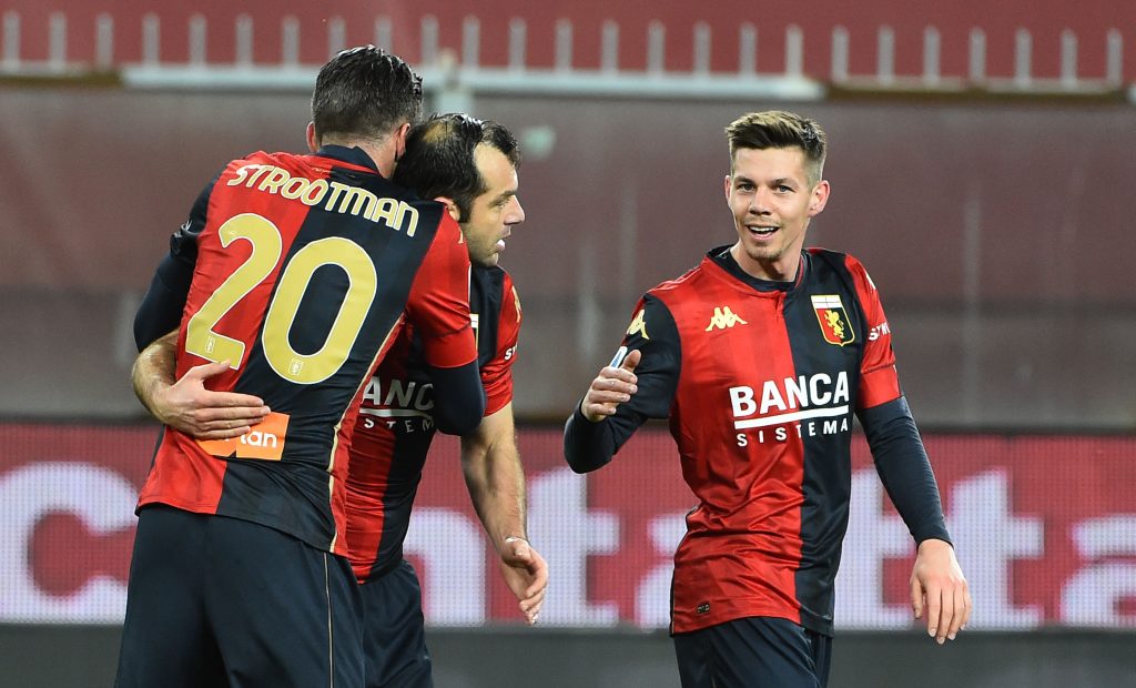 pandev strootman zajc Genoa CFC v SSC Napoli- Serie A