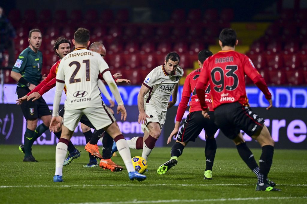 Mkhitaryan Benevento vs Roma - Serie A TIM 2020/2021