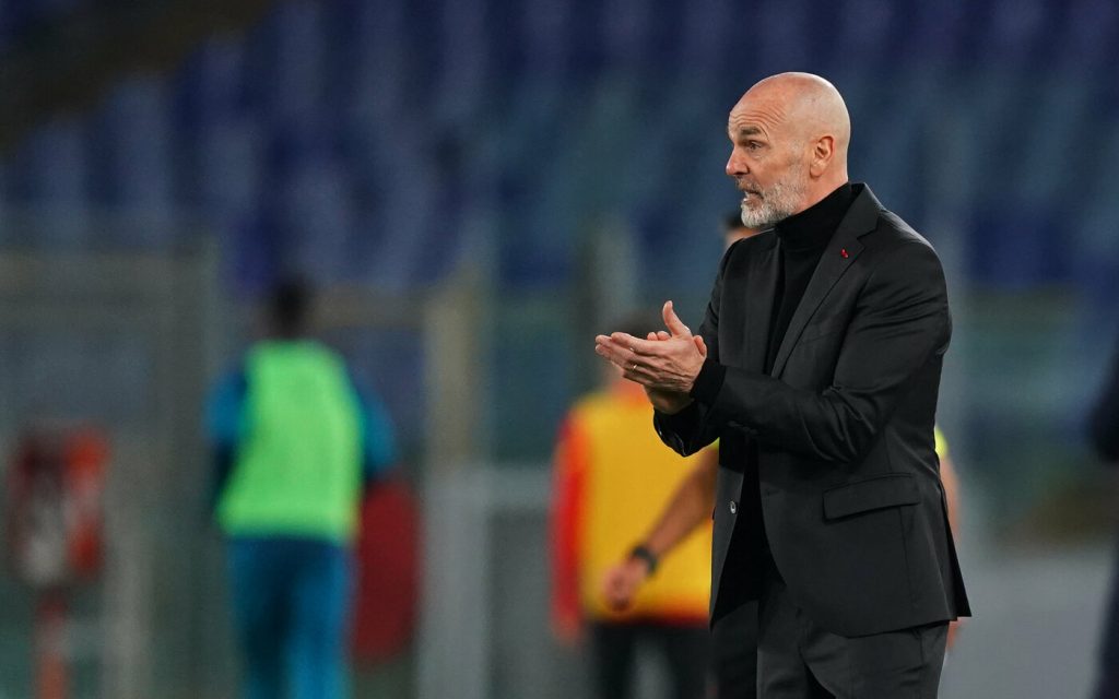 pioli Roma vs Milan - Serie A TIM 2020/2021
