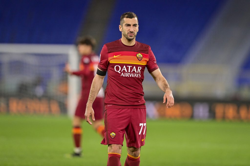 mkhitaryan Roma vs Milan - Serie A TIM 2020/2021