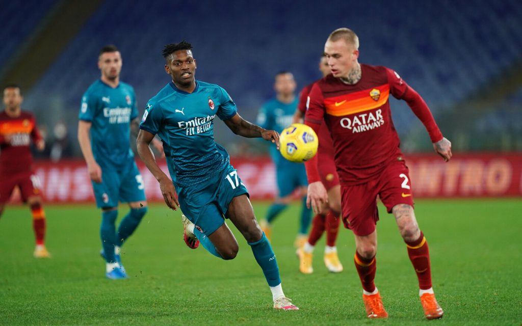 karsdorp Roma vs Milan - Serie A TIM 2020/2021