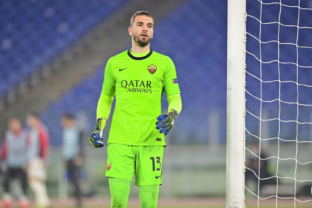 pau lopez Roma vs Braga - Europa League 2020/2021