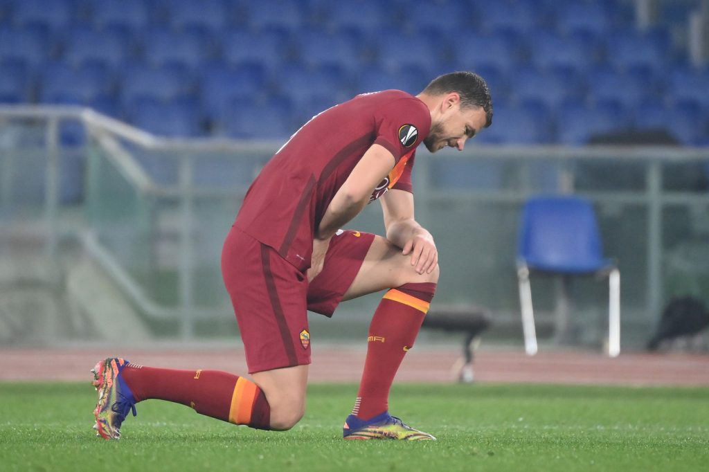 Roma vs Braga dzeko