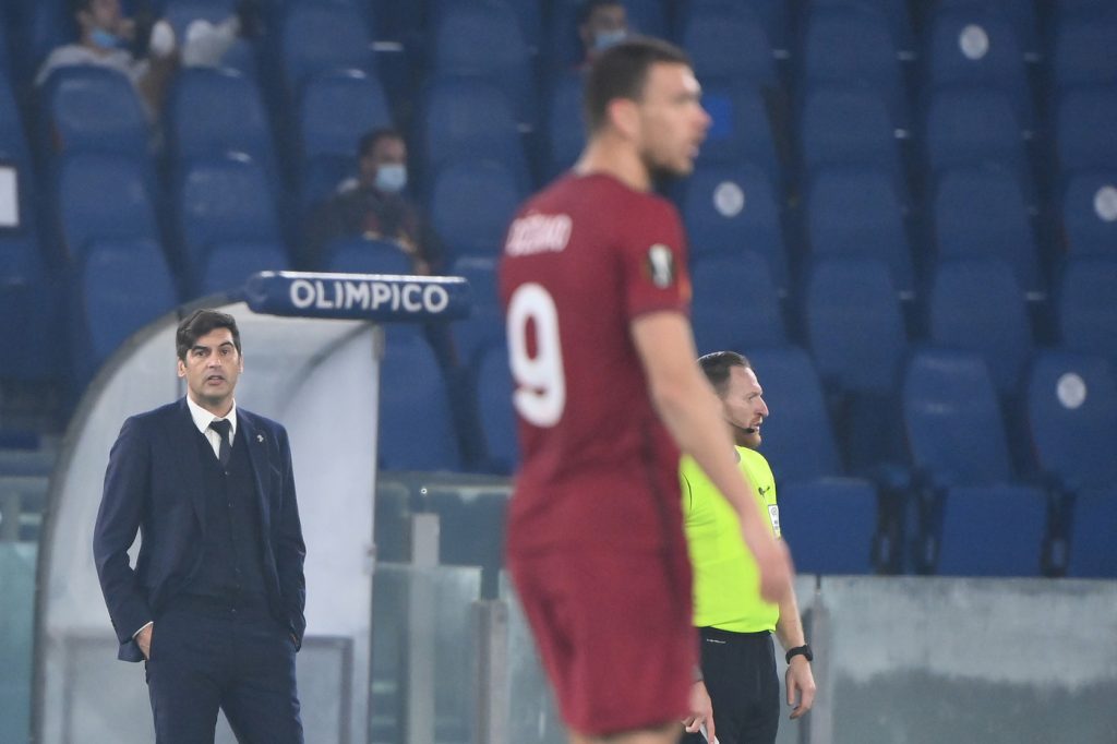 Roma vs Braga dzeko fonseca