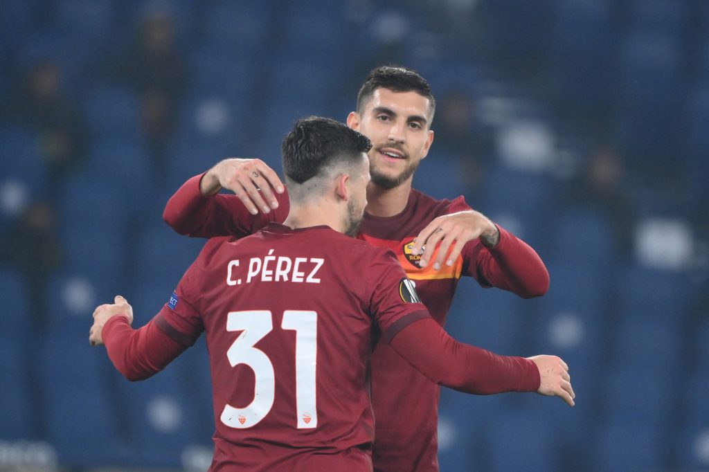 Roma vs Braga pellegrini perez