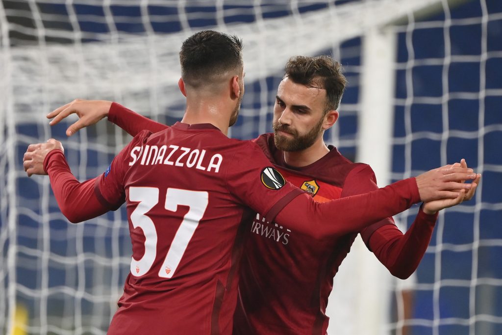 Roma vs Braga spinazzola mayoral