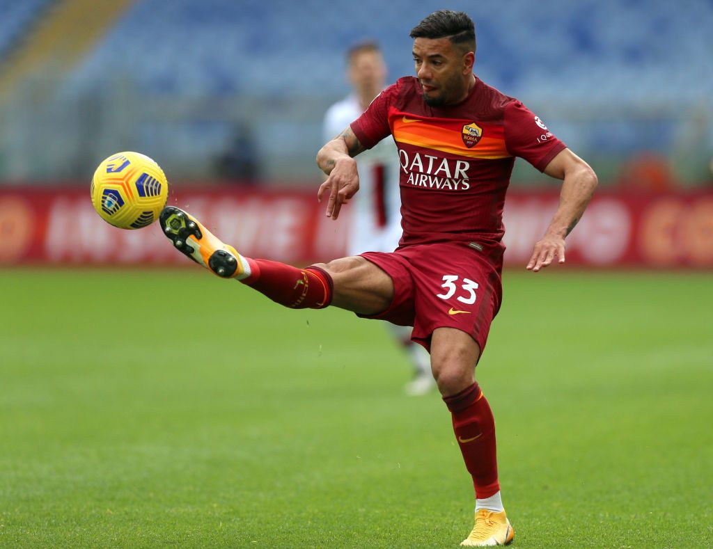 Bruno Peres AS Roma  v Genoa CFC - Serie A