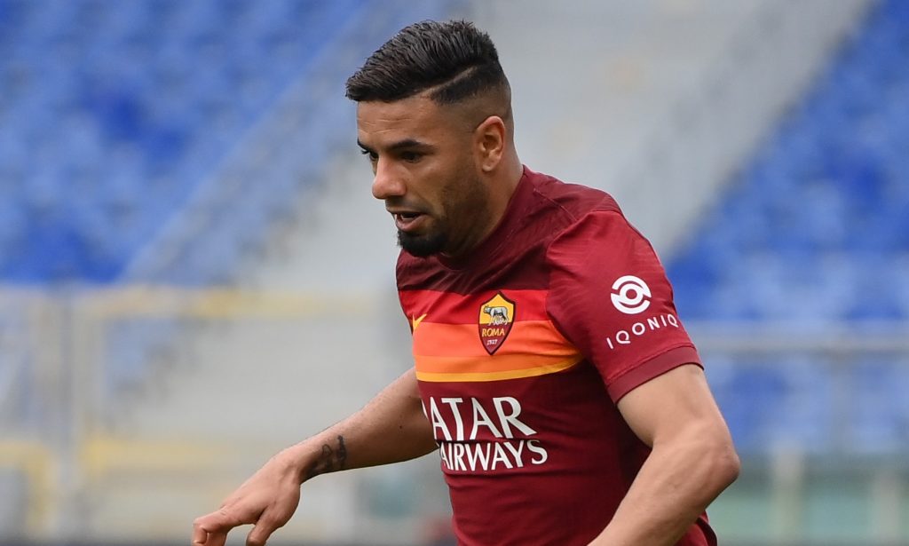 Bruno Peres Roma vs Genoa - Serie A TIM 2020/2021