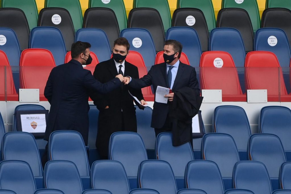 Friedkin Pinto Roma vs Genoa - Serie A TIM 2020/2021