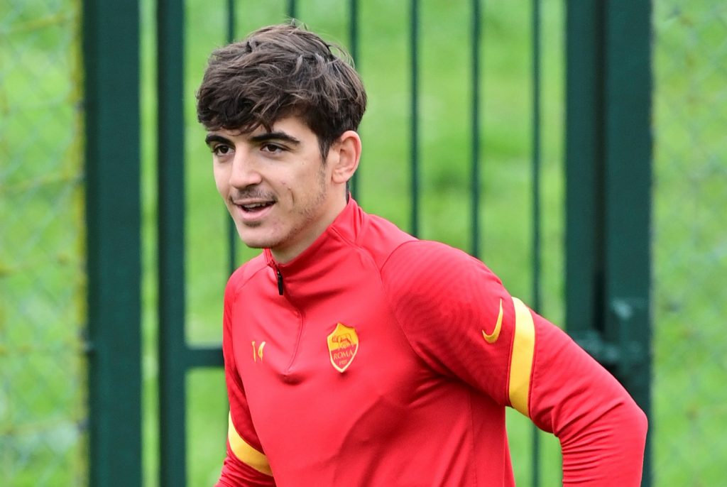 Villar AS Roma, sessione di allenamento a Trigoria