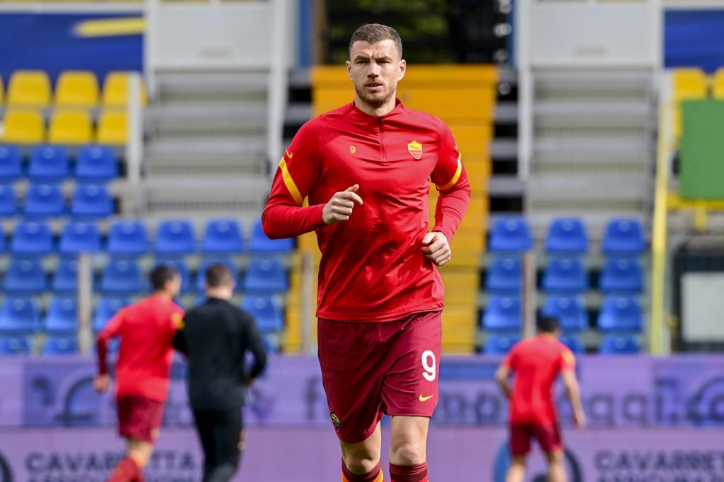 dzeko Parma vs Roma - Serie A TIM 2020/2021