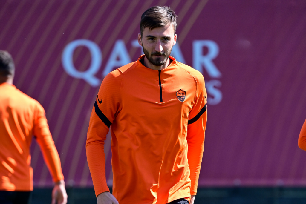 trigoria-allenamento-shakhtar-roma-cristante