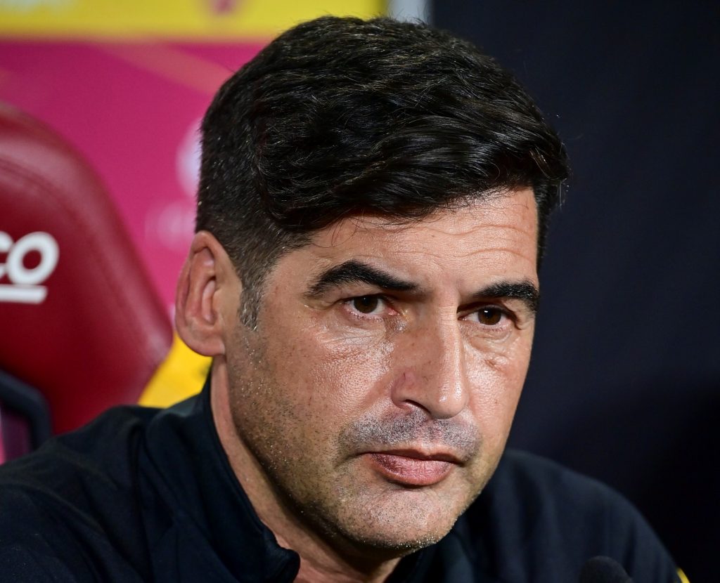 AS Roma, la conferenza stampa dell'allenatore Paulo Fonseca