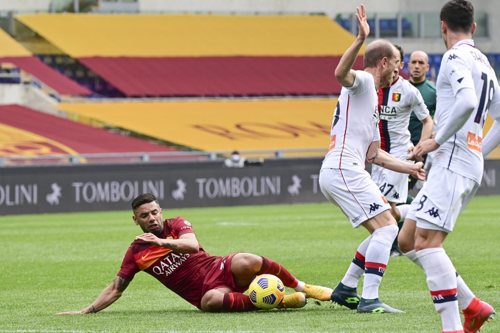 peres Roma vs Genoa - Serie A Tim 2020 2021