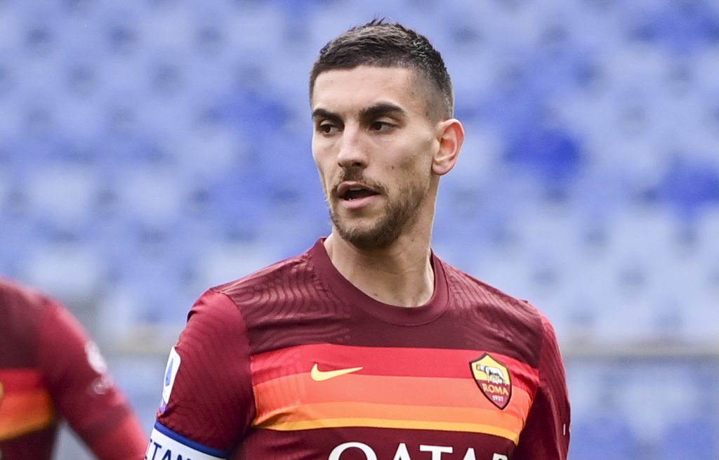 pellegrini Roma vs Genoa - Serie A Tim 2020 2021