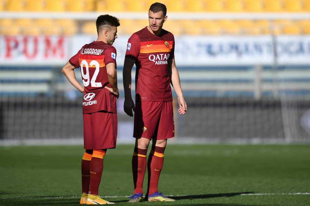 El Shaarawy Dzeko Parma-Roma