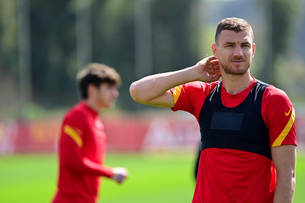 trigoria-allenamento-roma-dzeko