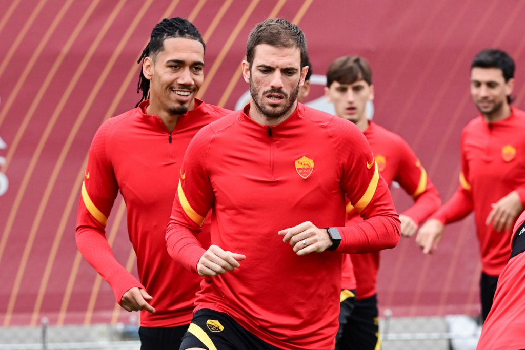roma-allenamento-smalling-santon