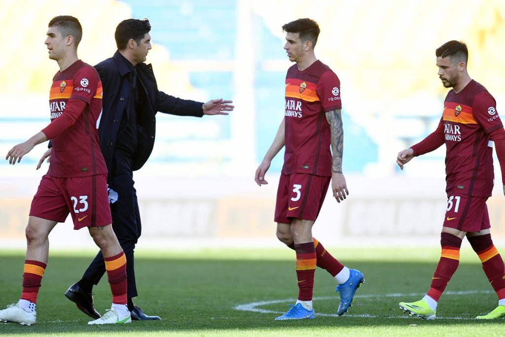 Fonseca Ibanez Mancini Carles Perez Parma-Roma