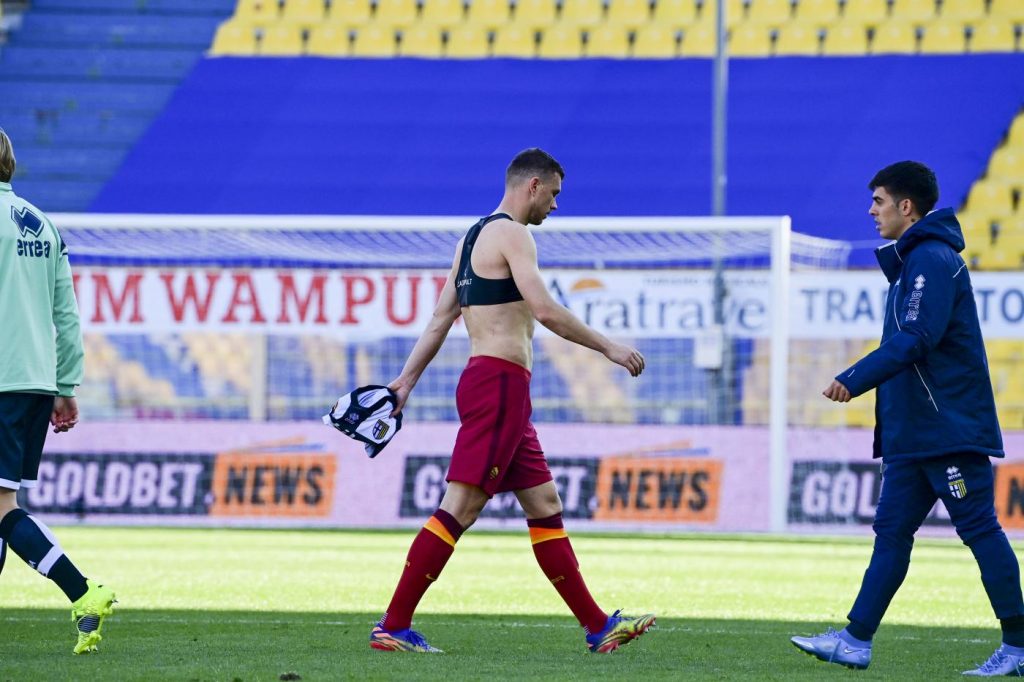 Dzeko Parma vs Roma - Serie A TIM 2020/2021