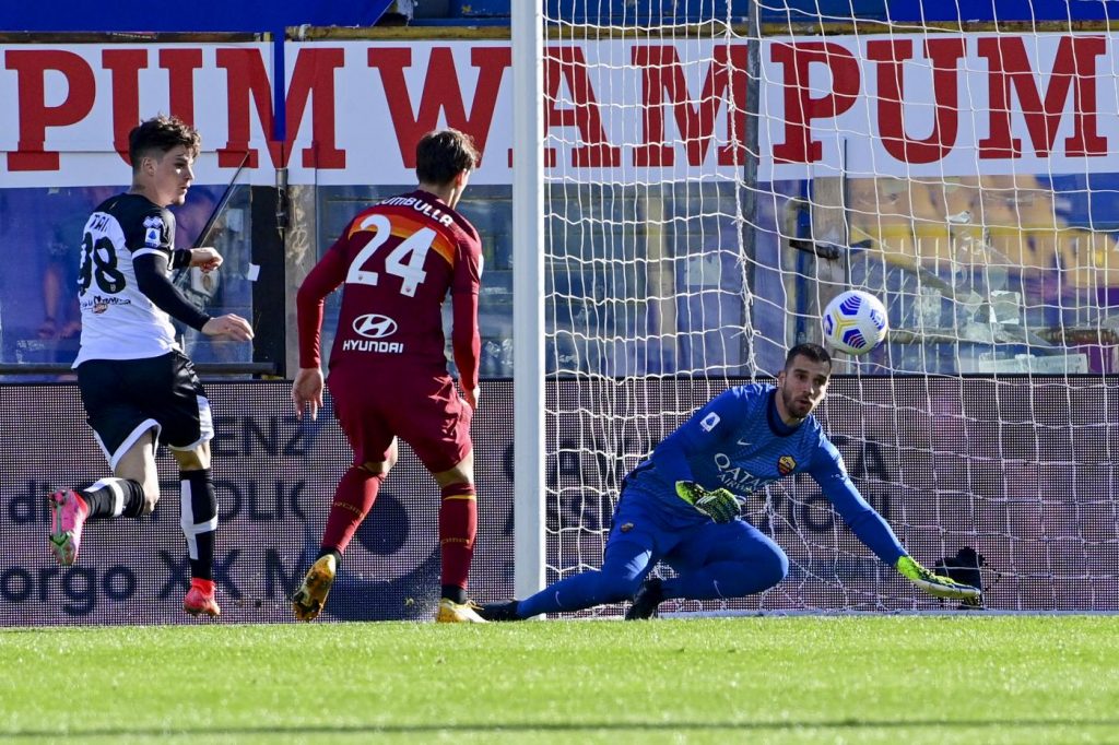 Man Pau Lopez Kumbulla Parma vs Roma - Serie A TIM 2020/2021