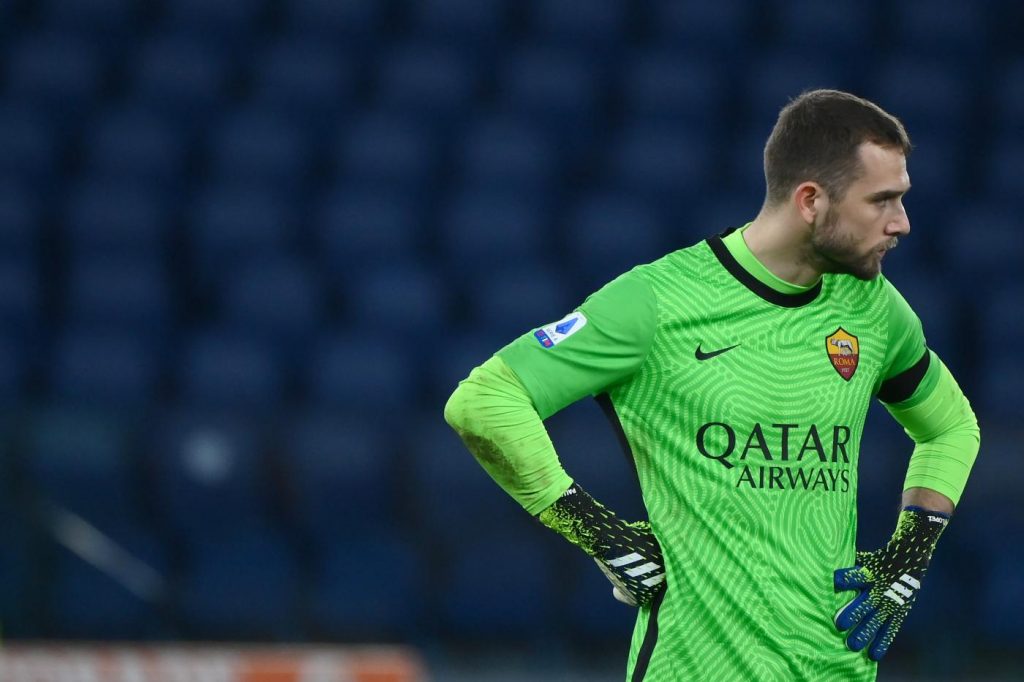 Pau Lopez Roma vs Milan - Serie A TIM 2020/2021