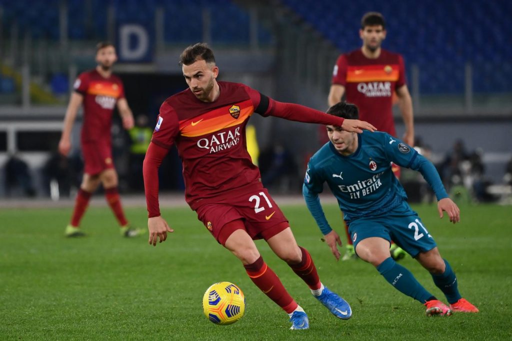 Mayoral Roma vs Milan - Serie A TIM 2020/2021